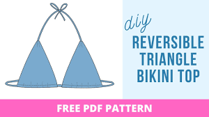 Check spelling or type a new query. Diy Reversible Triangle String Bikini Top With Free Pattern Dallas Top Edgewater Avenue Youtube