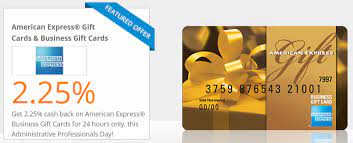 American express executive consumer relations team, 4315 s, 2700 w., salt lake city, ut, 84184. Amex Business Gift Cards 2 25 Via Topcashback Today Only