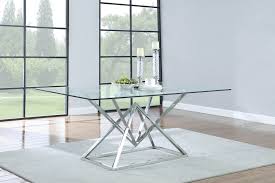Coaster Dining Room Rect Glass Dining Table 109451 Evans Furniture Galleries Chico Yuba City