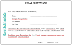 Maybe you would like to learn more about one of these? Contoh Surat Pernyataan Calon Pppk Inbox Screenshot