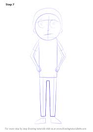 Learn How To Draw Morty From Rick And Morty Rick And Morty Step By Step Drawing Tutorials Drawings Rick And Morty Step By Step Drawing