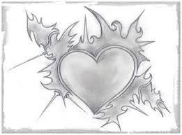 Resultado De Imagen Para Corazones A Lapiz Corazones Para Dibujar Dibujos De Corazones Corazones