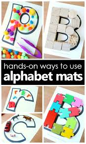 This is a great activity to add to your printable alphabet letter crafts of the week. Ways To Use Alphabet Mats For Letter Recognition Fantastic Fun Learning