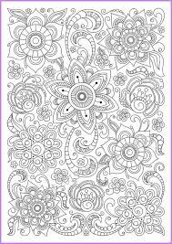 Soloring Page Doodle Flowers Printable Zen Doodle Pdf Etsy Mandala Coloring Pages Coloring Pages Coloring Books