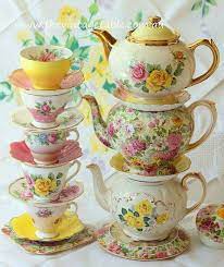 Tea For Two Tea Tea Cups Vintage Tea Pots