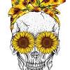 Free Free Sunflower Skull Svg 650 SVG PNG EPS DXF File