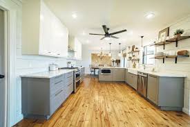 Watch Their Kitchen Go From Dim And Dull To Glowing Fixer Upper Kitchen Kitchen Remodel Kitchen Cabinets