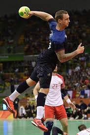 France S Right Wing Valentin Porte Jumps To Shoot During The Men S Gold Medal Rio 2016 Rio 2016 Pictures