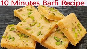 10 Minutes Barfi Recipe Easy Homemade Burfi Recipe Pista Barfi Recipe Burfi Recipe Recipes Easy Homemade