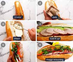 banh mi vietnamese sandwich recipe juicy baked chicken vietnamese sandwich food network recipes