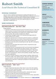 Job description oracle financial consultant (arabic speaker) required by whitehall resources for a 10 month extendable project assignment for our client based in dammam, saudi arabia. Lead Oracle Ebs Technical Consultant Resume Samples Qwikresume