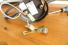 How To Turn A Hard Wired Light Fixture Into A Plug In The Happy Housie