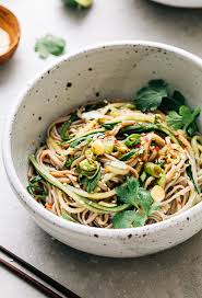 Cold sesame noodles recipe healthy. Sesame Ginger Cucumber Soba Noodle Salad The Simple Veganista