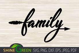 Download Christmas Family Svg With Arrow Dxf Png Crella