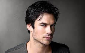 Dark brown hair blue eyes men hair coloring. Handsome Blue Eyed Actor Ian Somerhalder Wallpapers And Images Wallpapers Pictures Photos