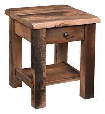 Find end tables for sale on oodle classifieds. Up To 33 Off Rainier Reclaimed Barnwood End Table Amish Outlet Store
