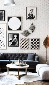 Black And White Gallery Wall Ideas Black And White Gallery Wall Ideas Black And White Living Room White Living Room Interior