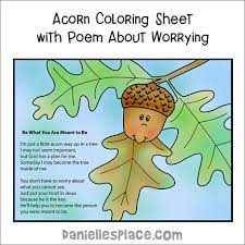 Preschoolers aren't made to sit still for hours on end. Acorn And Oak Tree Crafts And Learning Activities