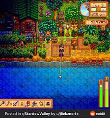 Personalized Fishing Spot Stardew Valley Layout Stardew Valley Stardew Valley Calendar