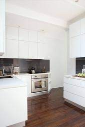 In this predominantly white culinary space, the golden mosaic. 13 Splashbacks Ideas Kitchen Splashback Splashback Kitchen Design