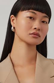 Ottoman Hands + Avra Gold Drop Earrings