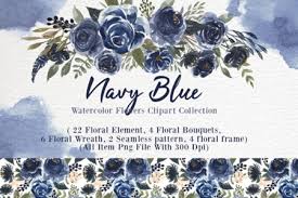 Find & download the most popular watercolor vectors on freepik free for commercial use high quality images made for creative projects Navy Blue Flower Watercolor Clip Art 1838708 Freepsdvn
