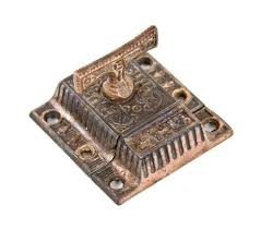 Now that the magnetic latches are in place, open and close the cabinet door repeatedly for proper. Original 19th Century American Eastlake Style Windsor Pattern Kitchen Pantry Cabinet Latch With Cast Brass T Handle