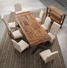 Comedores espacios para conversar en familia. Juego De Comedor Rustico Moderno