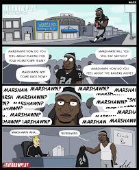 Beast mode having a lot of fun on his first game as a raider in oakland. Marshawn Lynch On The Raiders The Draw Play