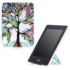 Moko Case For Kindle Paperwhite Standing Origami Slim Shell Case For Amazon Allnew Kindle Paperwhite Fits A Kindle Paperwhite Amazon Devices Device Accessories