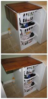 Sold and shipped by 3 sprouts. Laundry Cabinets Shorter Brook Laundry Basket Dresser With Folding Table Ana White