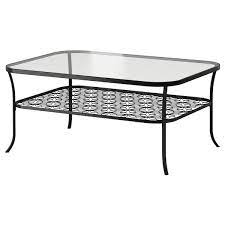 Enjoy free shipping on most stuff, even big stuff. Klingsbo Coffee Table Black Clear Glass 116x78 Cm Ikea
