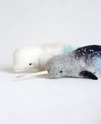 Lulu Beluga Whale Toy White Whale Art Felt Toy Stuffed Etsy Felt Animals Felt Toys Needle Felted Animals