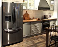 Can This New Kitchen Color Finally Finish Off Stainless Steel Black Stainless Appliances Replacing Kitchen Countertops Steel Kitchen Appliances