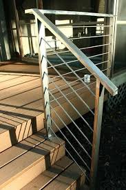 Simply Clean Stainless Steel Deckrail Outdoor Stair Railing Railings Outdoor Outdoor Stairs