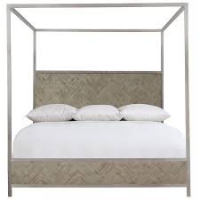 Coleman furniture's selection of california king canopy beds were built to give you an incredible night's sleep. Bernhardt Furniture Loft Highland Park Milo Canopy Bed Queen Unlimited Furniture