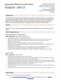 Court Clerk Resume Samples Qwikresume
