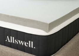 Made with 3 of authentic tempur material, this removable and washable cover is dust mite and allergen resistant. 3 Memory Foam Mattress Topper Graphite Mattress Topper Allswell Allswell Home