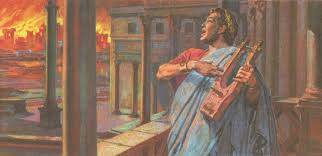 Image result for nero singing while rome is burning