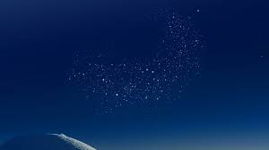 Hd wallpapers and background images Blue Galaxy Background For Desktop 1366x768 Download Hd Wallpaper Wallpapertip