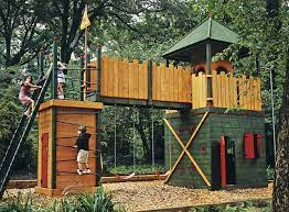 It doesn't have to cost much. 20 Of The Coolest Backyard Designs With Playgrounds Backyard Play Backyard Playground Backyard Fun
