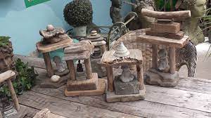 So verwenden sie schwemmholz zum basteln. Buddhatempel Basteln Mit Treibholz Schwemmholz Driftwood Youtube