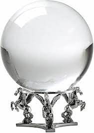 Maybe you would like to learn more about one of these? Amazon Com Amlong Crystal Clear Clear Crystal Ball 130mm 5 Inch Including Silver Pegasus Stand Home Kitchen