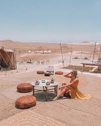 Scarabeo Desert Camp Inthe Agafay Desert Marrakech Morocco Instagram Sammcclendon