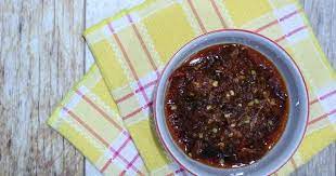 Semakin pedas terasa makin enak dan nikmat. Resep Sambal Terasi Asam Jawa Dan Sambal Bajak Food Nitalanaf Food Blogger