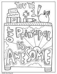 Ascd express 12 13 from punitive to positive flipping. Our Principal Is Awesome Coloring Page Principals Day Principal Gifts Principal Appreciation Gifts