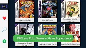 Game Boy Advance Emulator Gba Full And Free For Android Game Boy Advance Download Di 2020