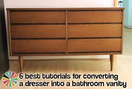 Maybe you would like to learn more about one of these? The 6 Best Tutorials On How To Convert A Dresser Into A Bathroom Vanity Retro Renovation