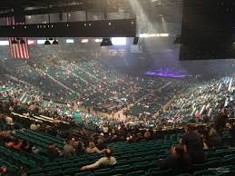 Mgm Grand Garden Arena Section 204 Rateyourseats Com