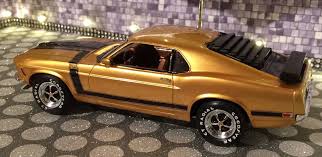 70 Mustang Boss 302 Plastic Model Cars Model Cars Kits Scale Models Cars